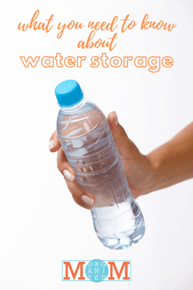 How to store water
