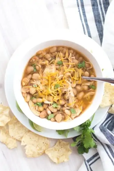 freezable meals-white chicken chili