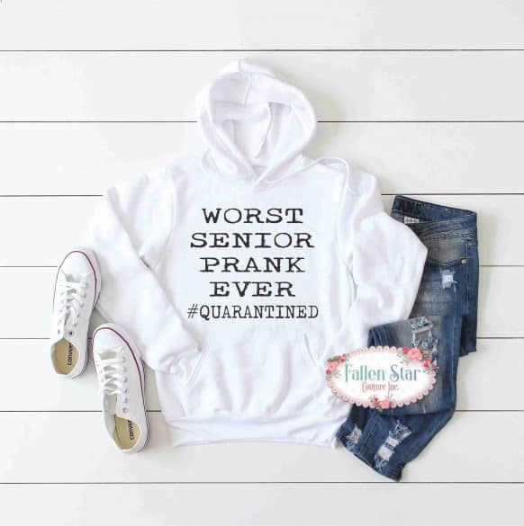 senior prank hoodie