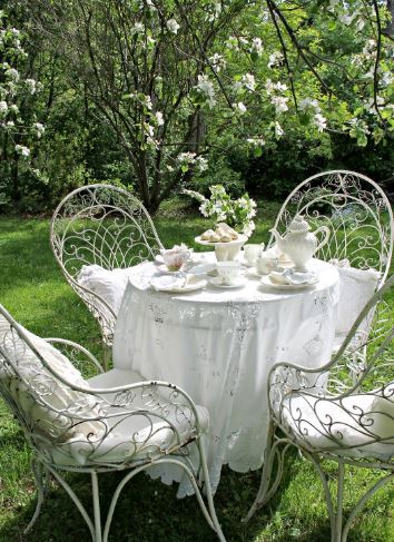grown up tea party
