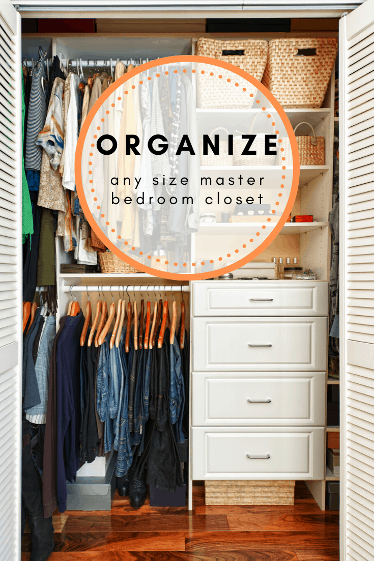 Master Bedroom Closet Organizing Tips