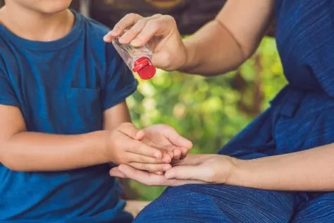 DIY hand sanitizer