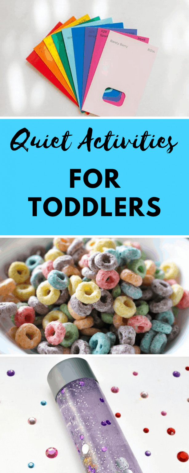 Quiet Activities for Toddlers The Organized Mom