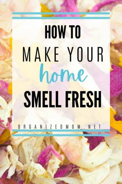 home smell fresh hacks