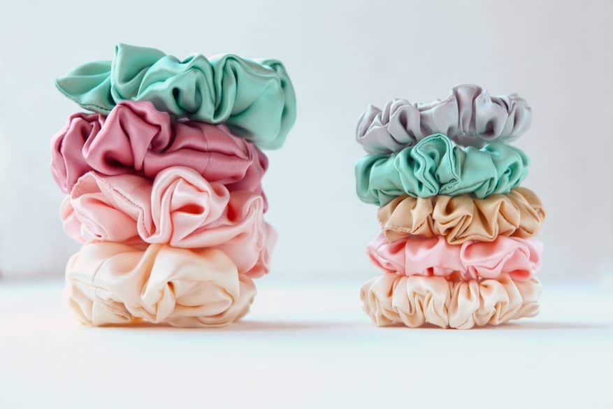 stacks to organize your scrunchies