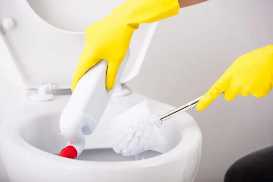 daily bathroom cleaning tips