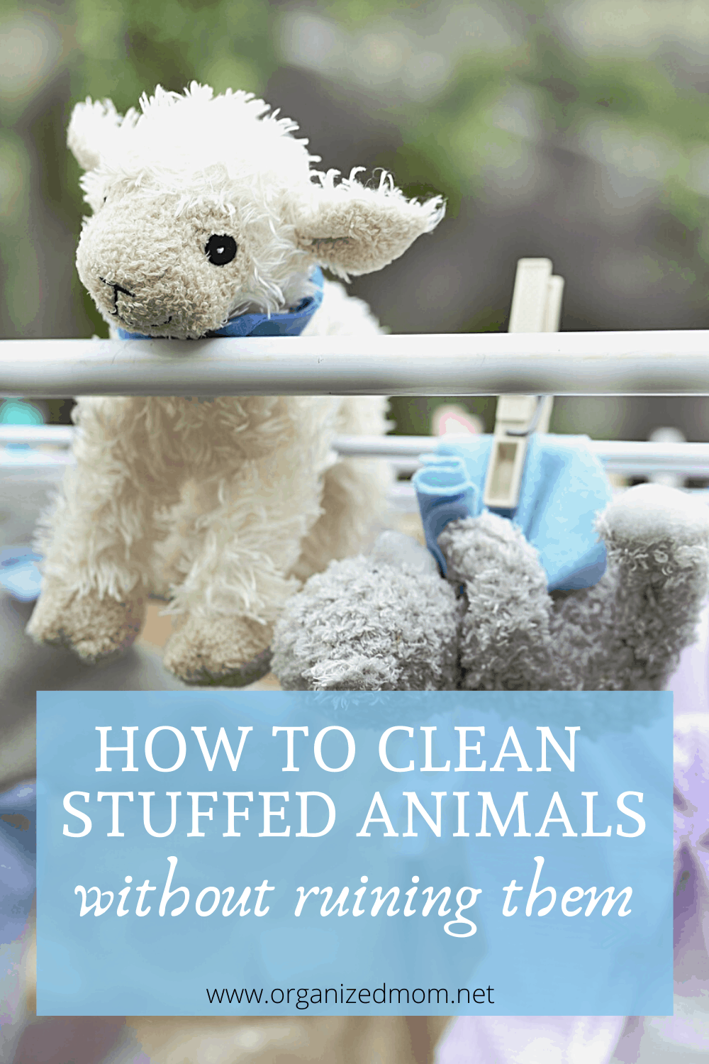 how to clean stuffed animals