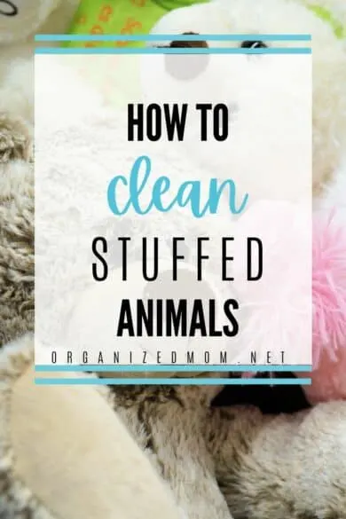 how to clean stuffed toys