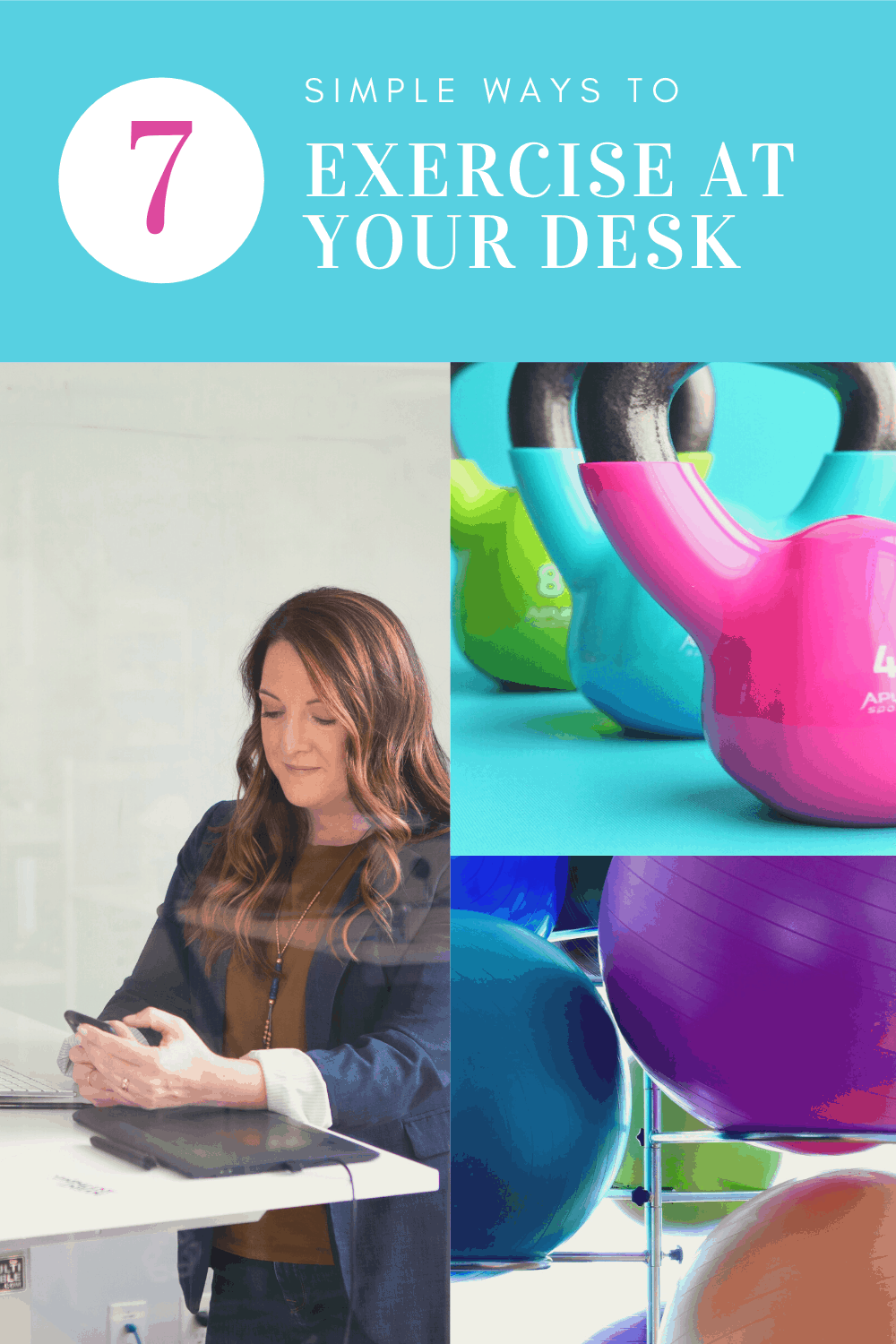 simple ways to exercise at your desk