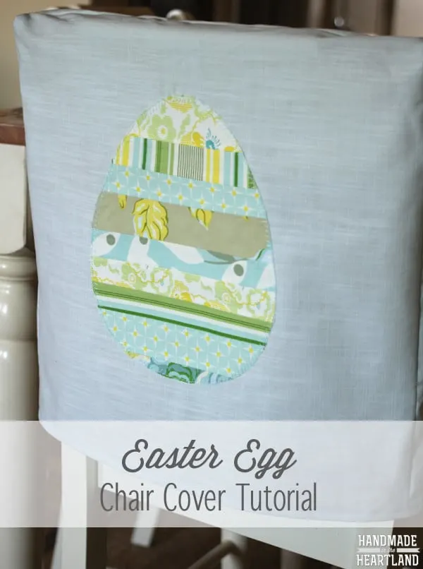 diy easter decoration chair cover