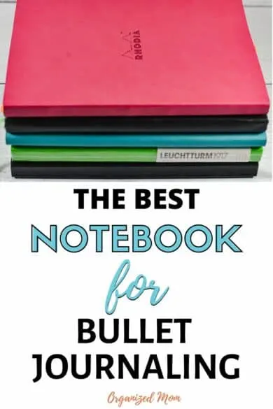 best bullet journal notebook