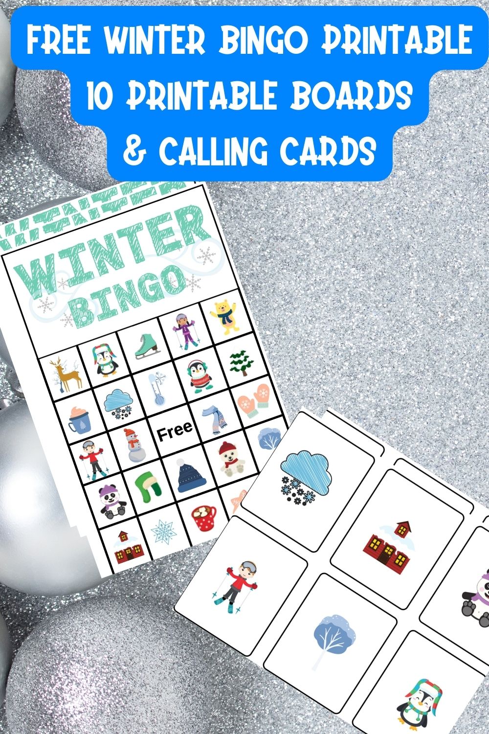 Free Printable Winter Bingo Game for Kids The Organized Mom