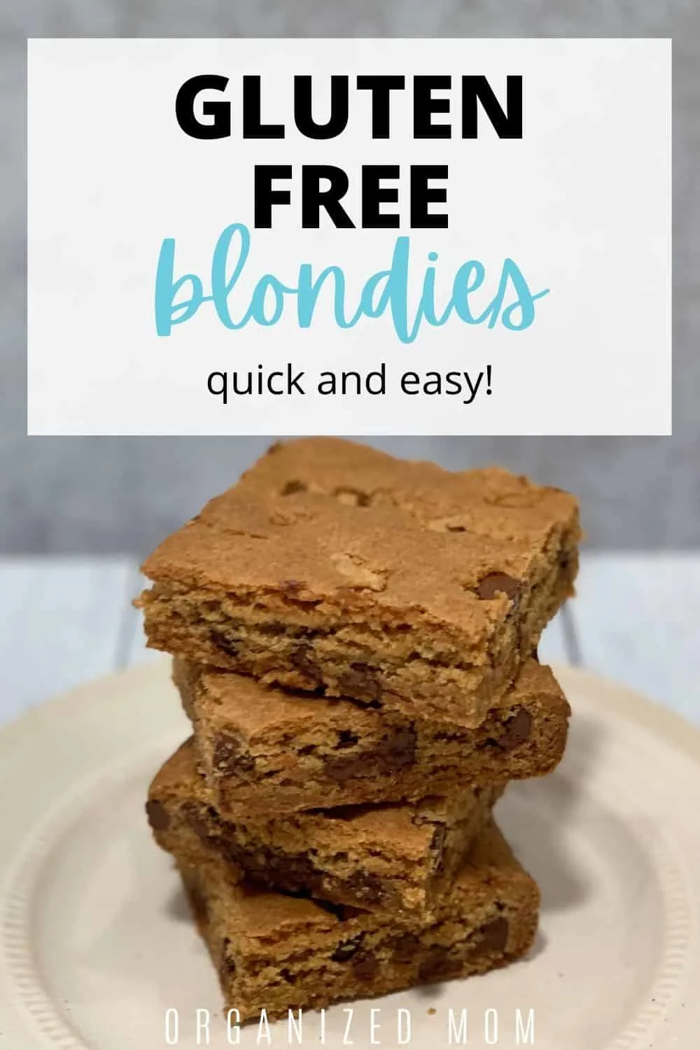 gluten free blondies pin