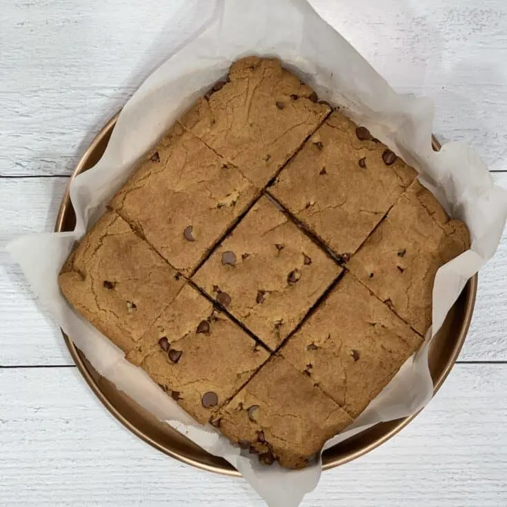 gluten free dairy free blondies