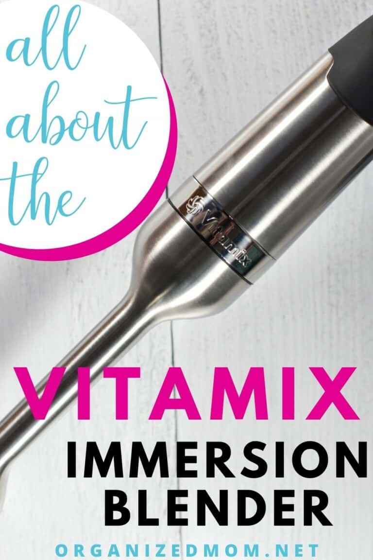 Vitamix Immersion Blender {Review & Recipes} The Organized Mom