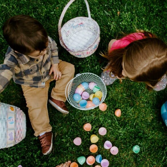 traditional Easter egg hunt