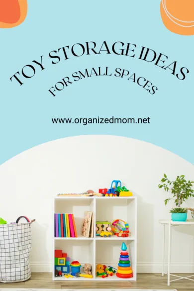 11 Awesome Toy Storage Ideas for Small Spaces - The Organized Mom