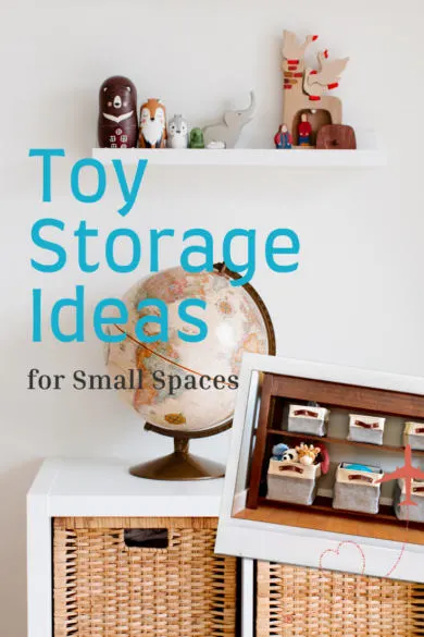 Toy Storage Ideas for Small Spaces - Mommyhooding