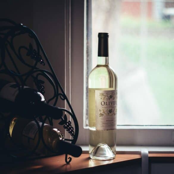 wine bottle organization