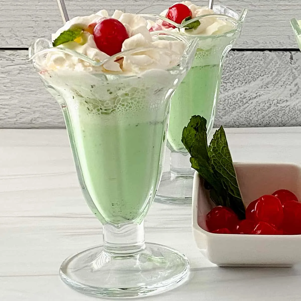 healthy shamrock shake