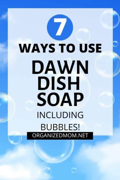 7 Reasons Why You Should Use Dawn Dish Soap - The Organized Mom