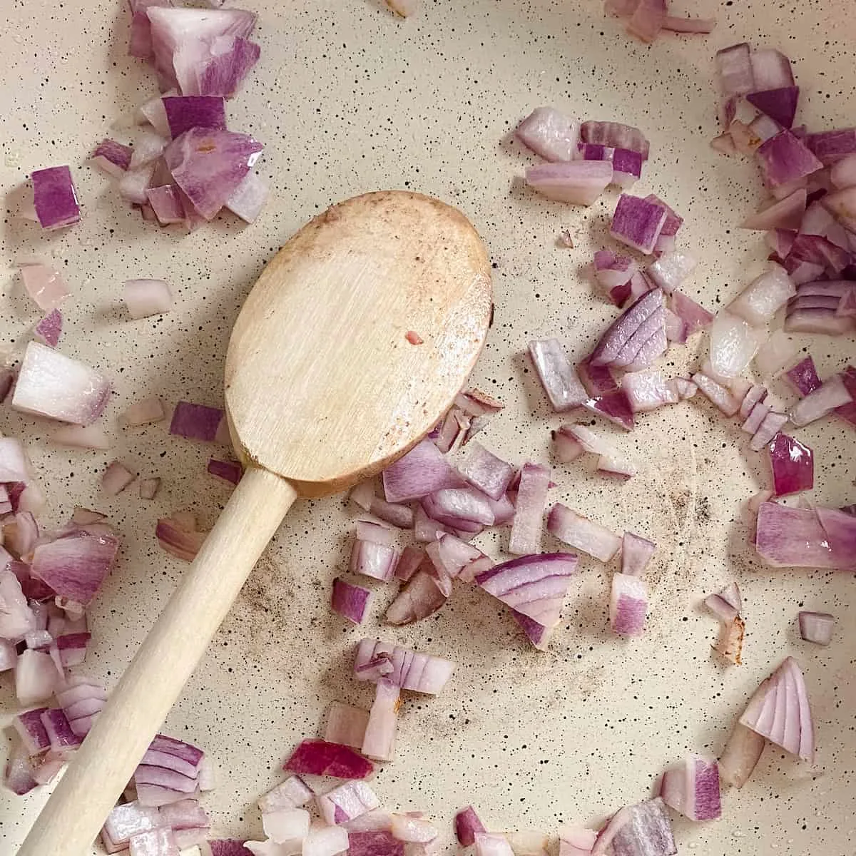 cooking onion