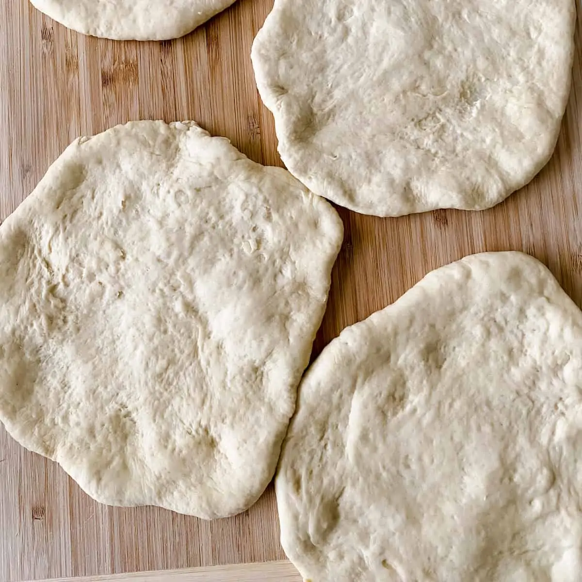 making pizza dough for a pizza party