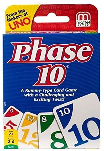 Box of the card game Phase 10.