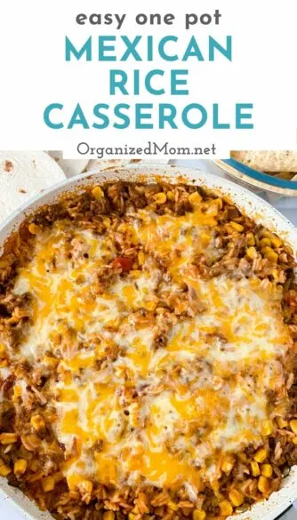 Mexican rice casserole