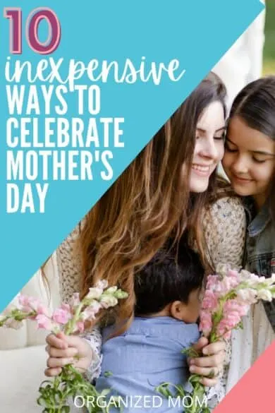 inexpensive ways to celebrate mothers day