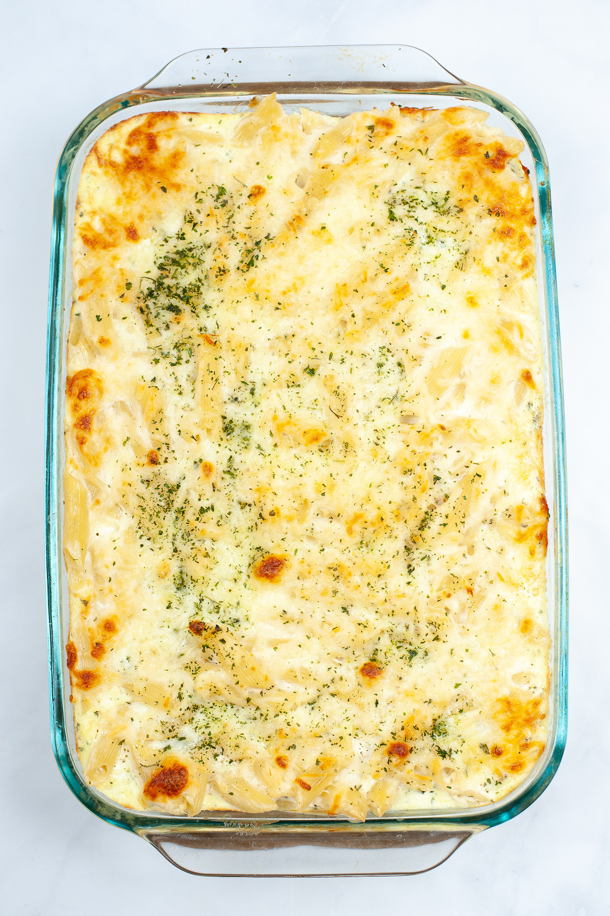 cooked pasta bake