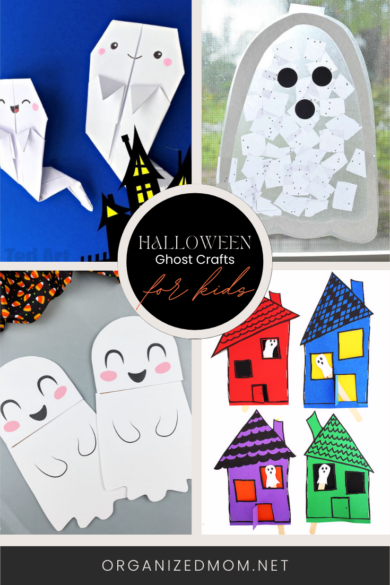 Halloween Craft Kits for Kids, Spooky Cute Ghost Suncatcher for