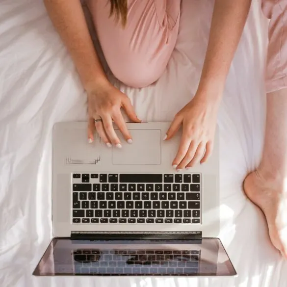 laptop computer; organize pinterest boards