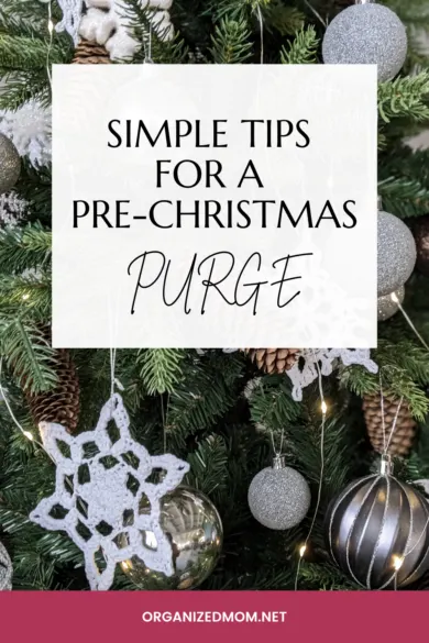 How to Declutter Your Christmas Decorations in Three Simple Steps