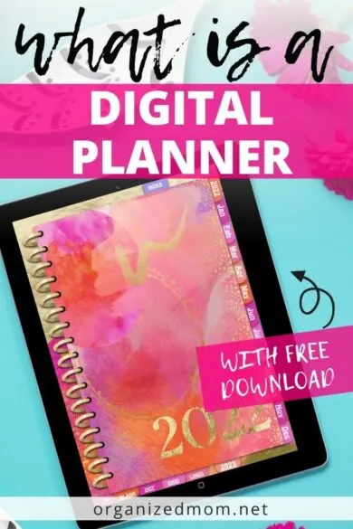 pinterest pin digital planner