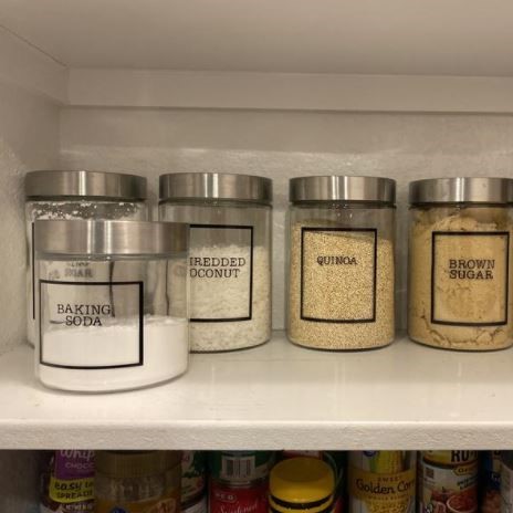 DOLLAR TREE PANTRY ORGANIZATION, SODA CAN ORGANIZERS, BUDGET ORGANIZATION