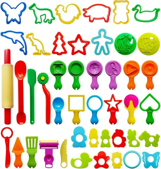 Play dough baking accessories.