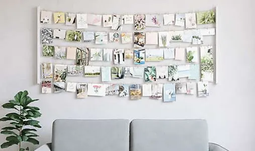 large rotating photo display