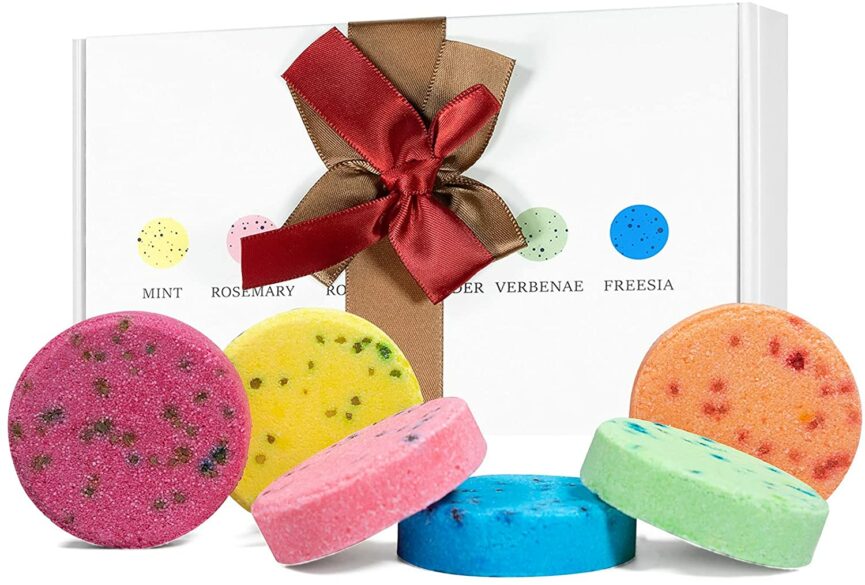 A box of Shower Steamers.