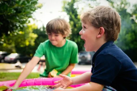 kids laughing send kids to summer camp