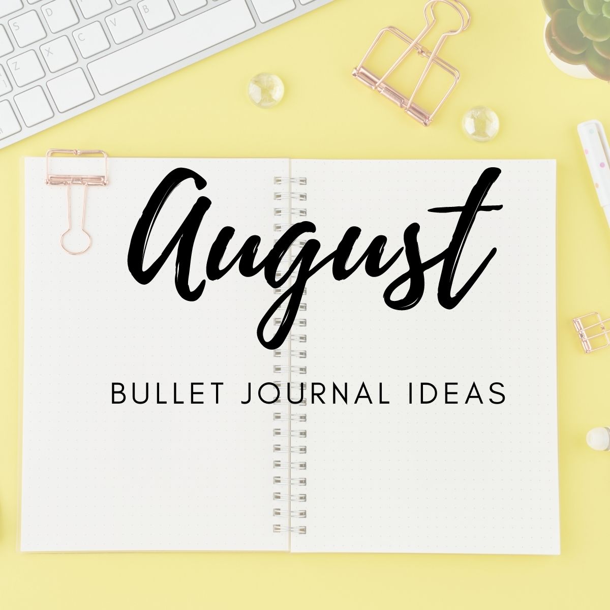 Bullet Journal Markers - The Organized Mom