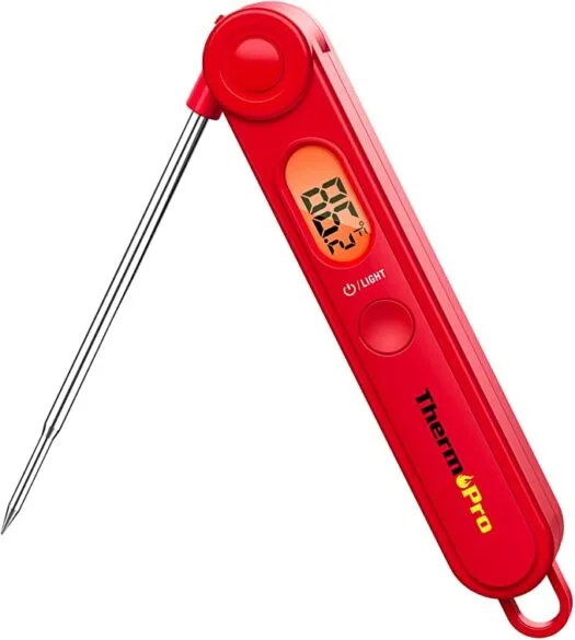 Digital meat thermometer.