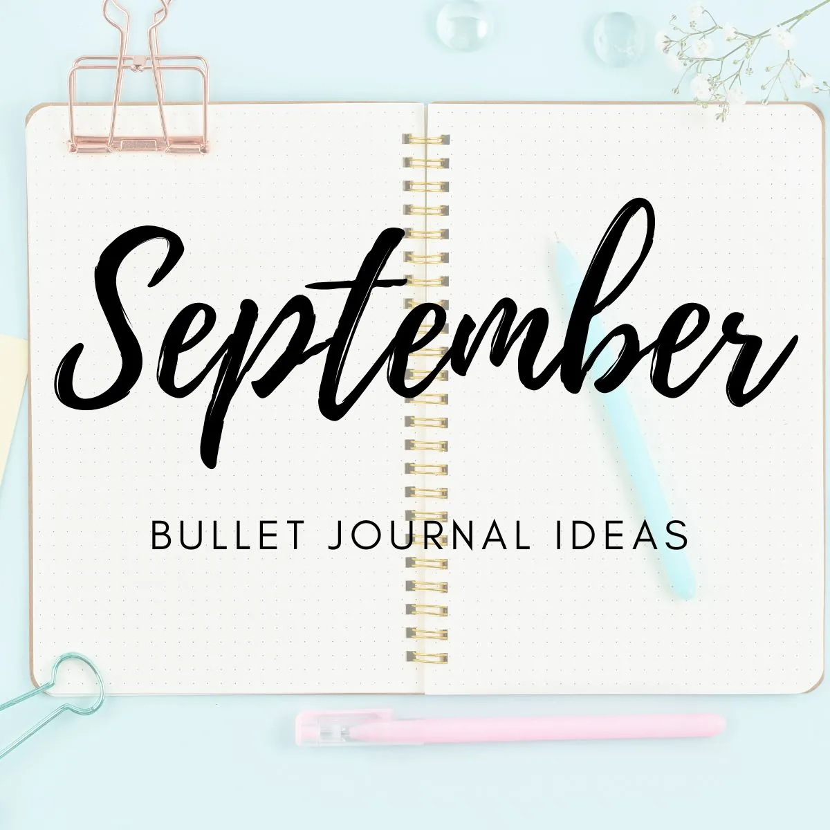 Bullet Journal Markers - The Organized Mom