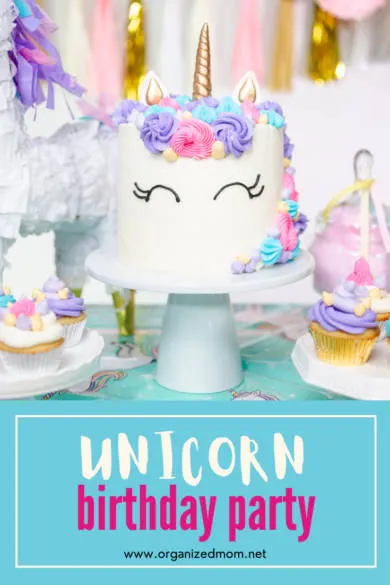 Unicorn birthday party set - Treasure hunt 4 Kids - Printable Party Supplies