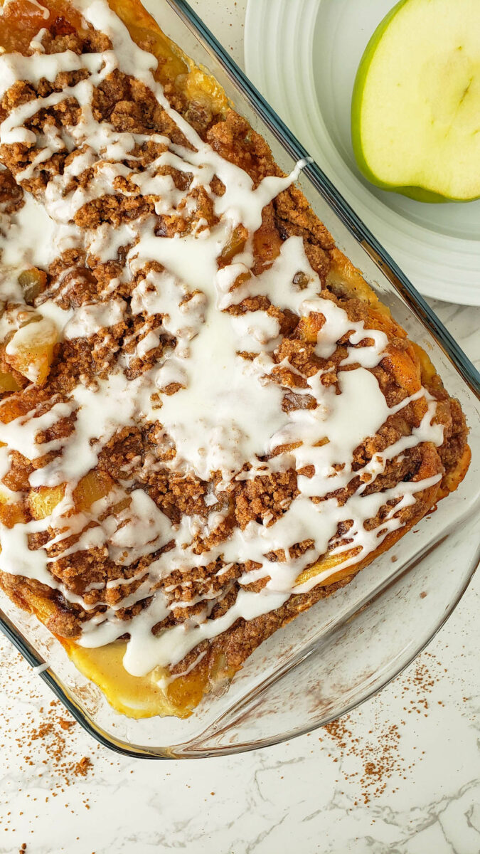 Apple Cinnamon Rolls from Canned Biscuits The Organized Mom