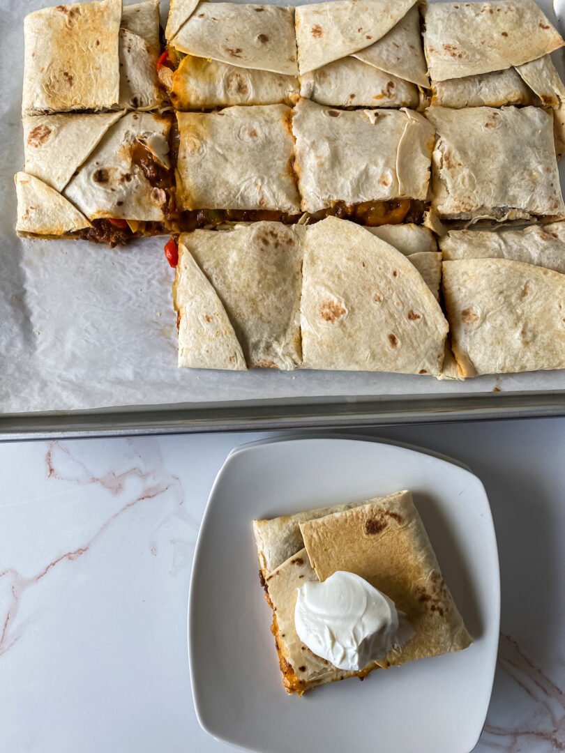 Quesadillas de carne molida {Receta de hojaldre} Privada Home