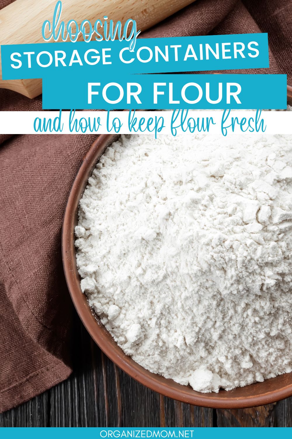 Storage Containers for Flour The Organized Mom