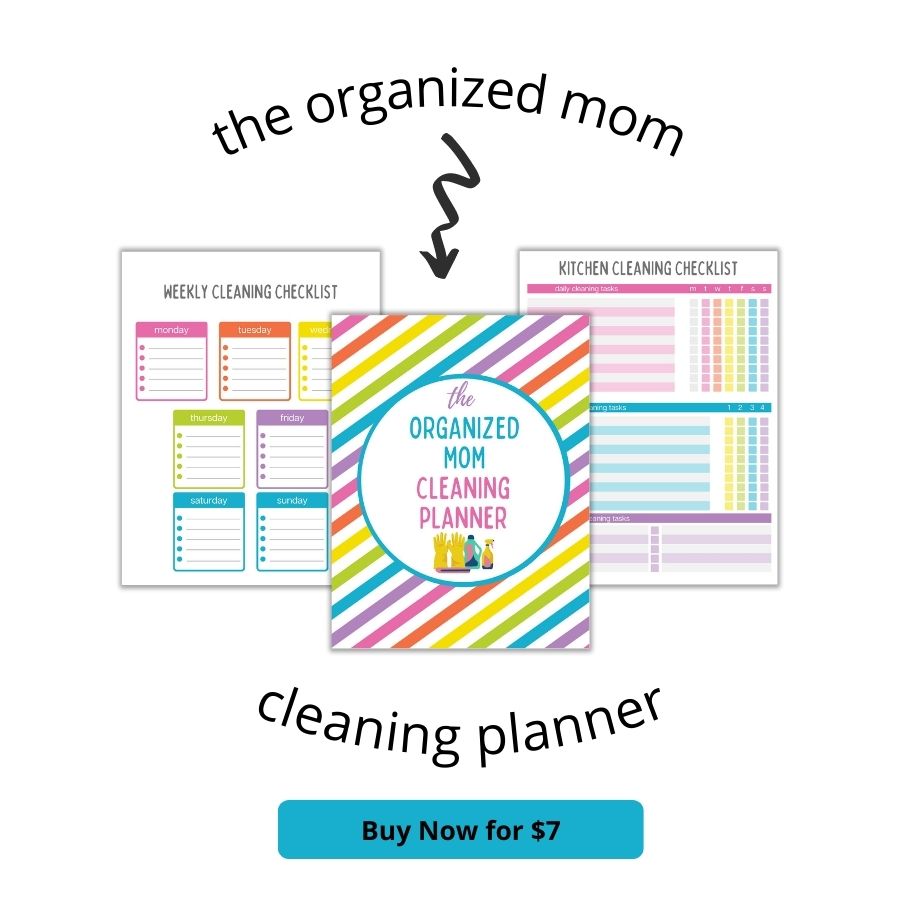 image of a digital cleaning planner for sale