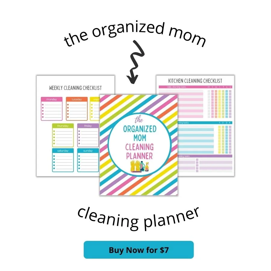 image of a digital cleaning planner for sale