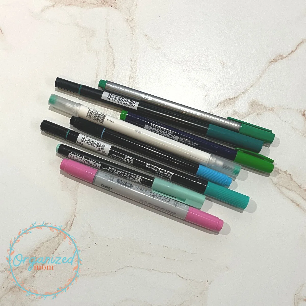 Bullet Journal Markers - The Organized Mom